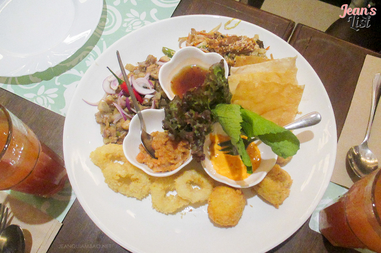 Appetizer Sampler - Pinác: Heirloom Capampangan Cuisine