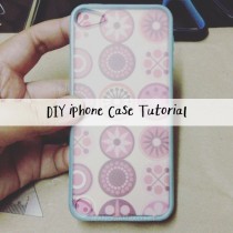 Crafthursday: DIY Case/Back-Cover for iPod Touch or iPhone